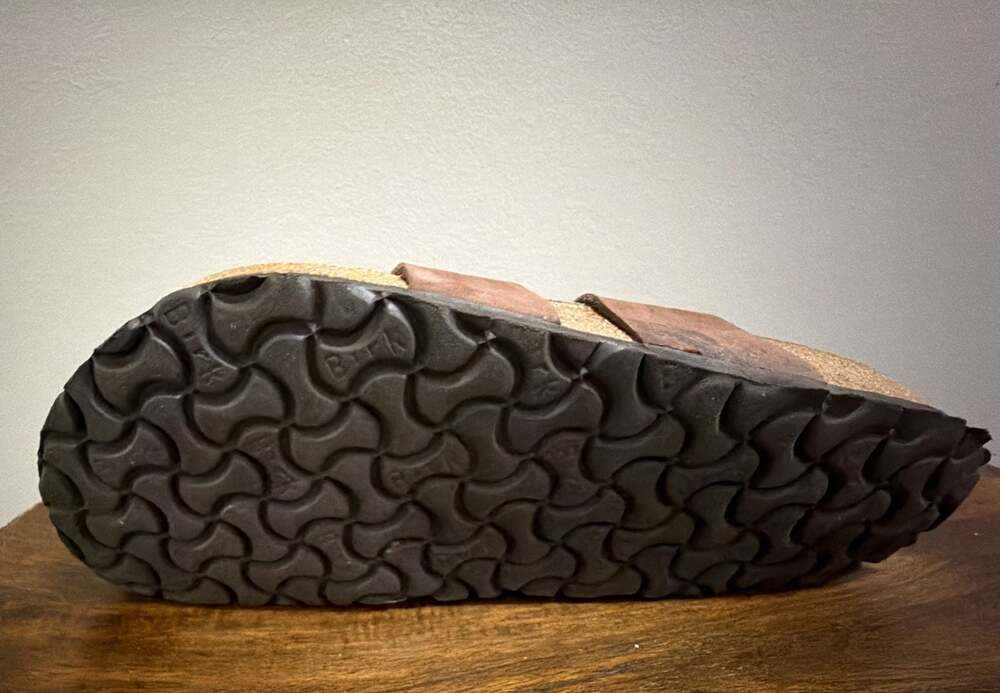 Birkenstock Mayari Brown Leather Sandals Size 41 - Picture 5 of 5